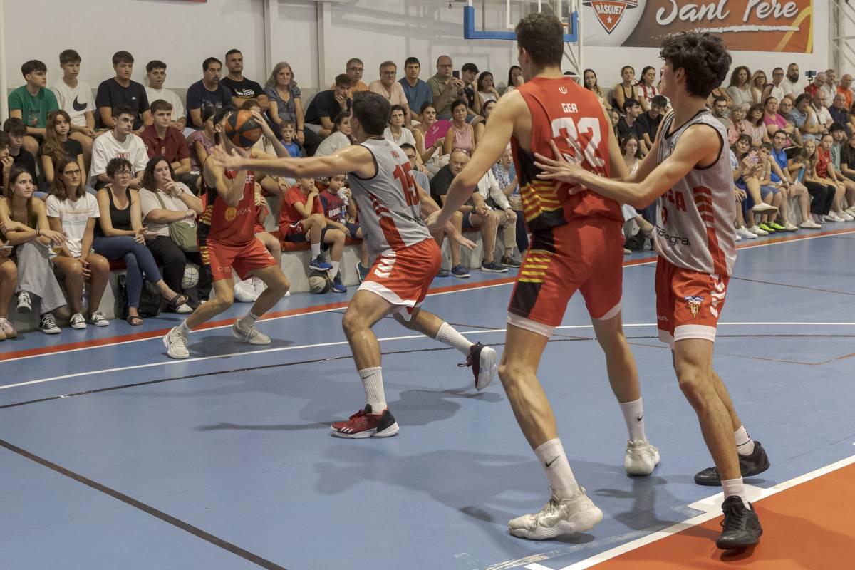 Final masculina, entre Bàsquet Sant Pere i CN Terrassa - Lluís Clotet