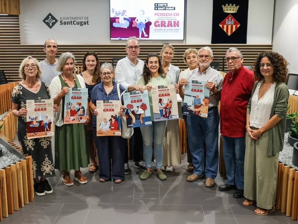 Sant Cugat celebra la 19a Setmana de la Gent Gran