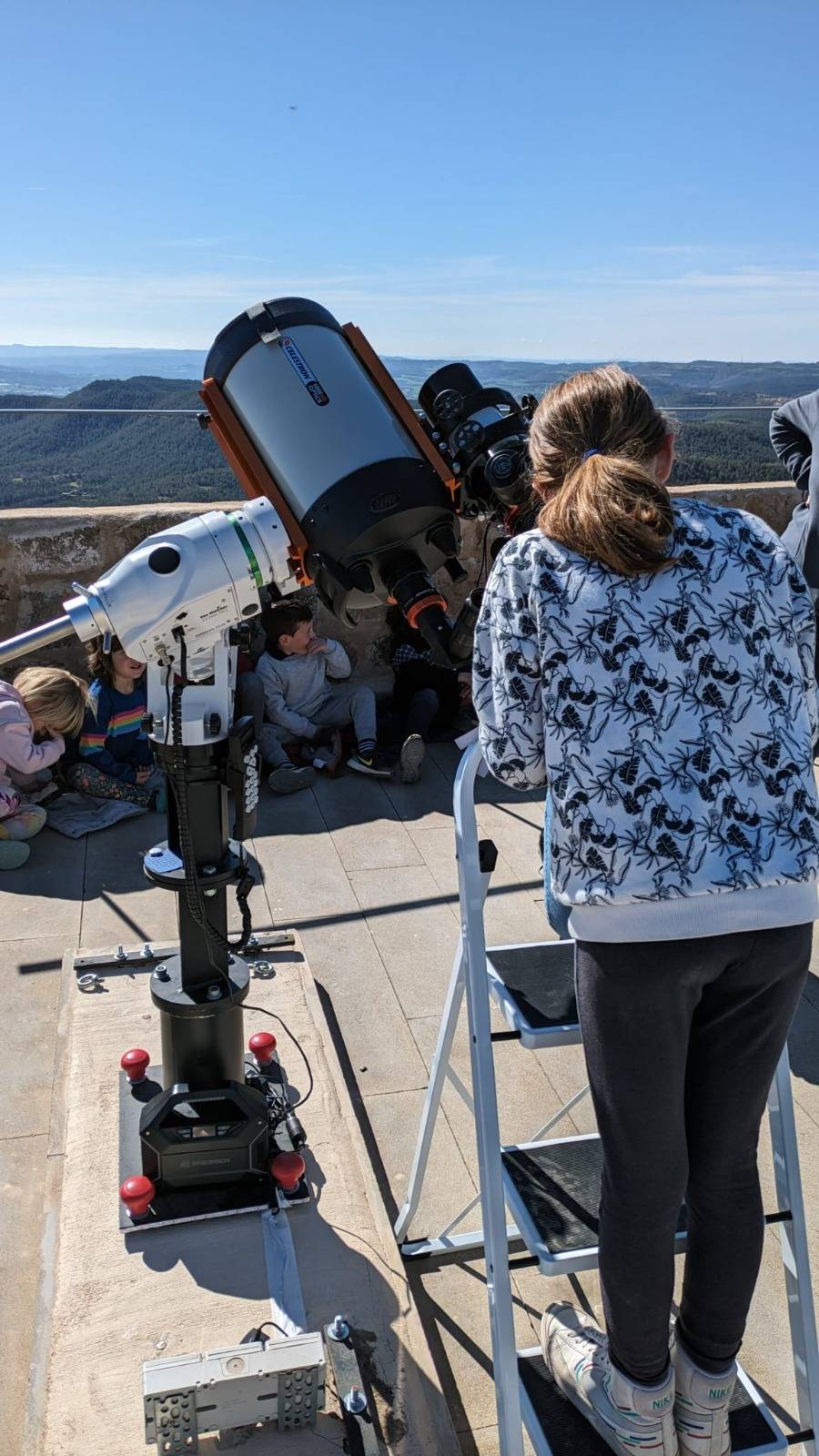  La principal novetat d’enguany és l’obsevació solar  amb telescopi - Jordi Fraxanet