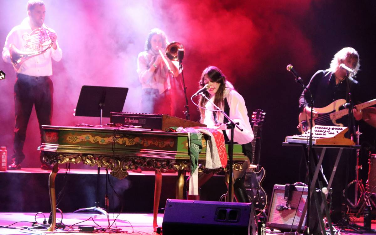 Maika Makovski al Mercat de Música Viva de Vic (MMVV) 2025.