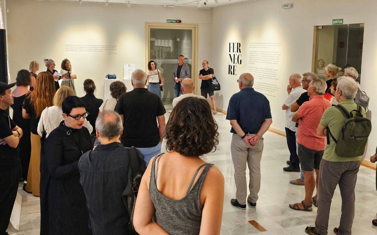 El Palau Bofarull de la Diputació a Reus ret homenatge a Leonardo Escoda reinterpretant el projecte «Fer negre»