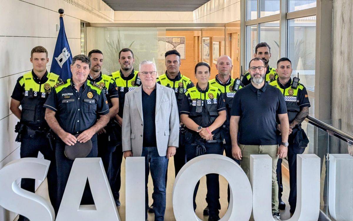 Salou completa l'ampliació de la plantilla de la Policia Local amb la incorporació de vuit nous agents