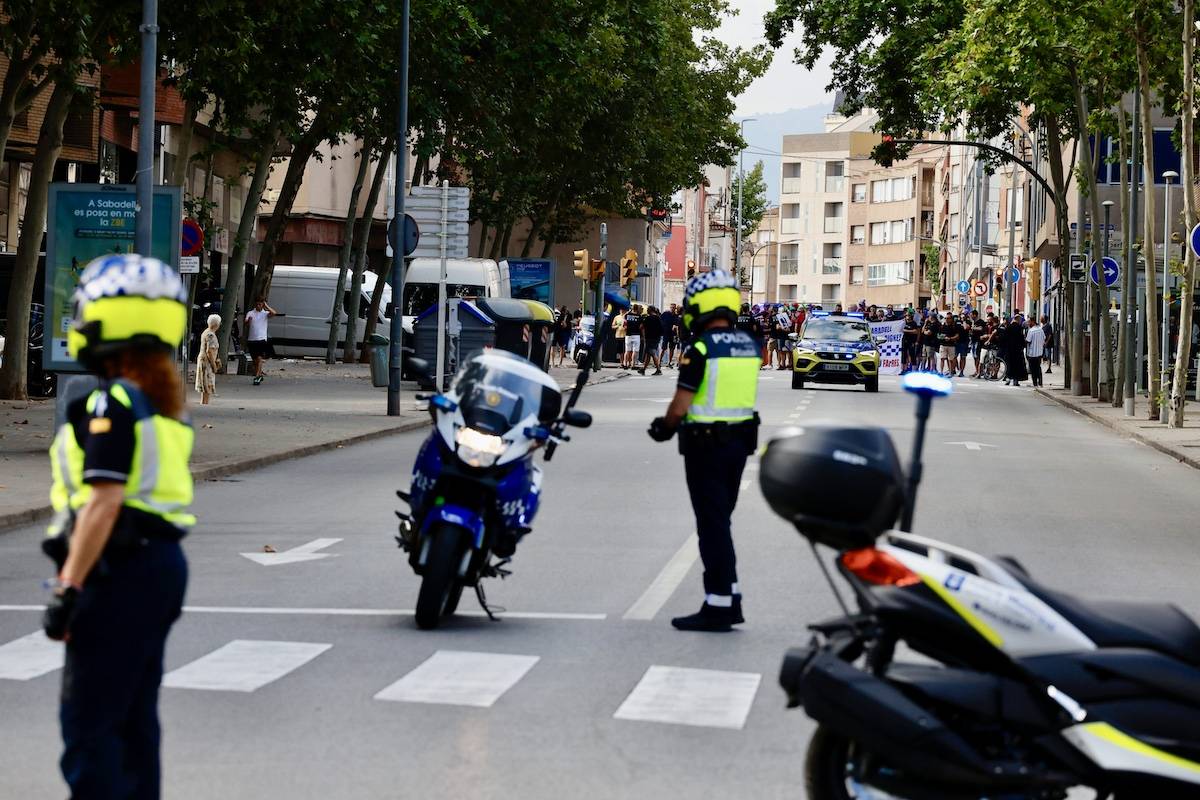 Protesta d'agents de la Policia Municipal de Sabadell - Juanma Peláez