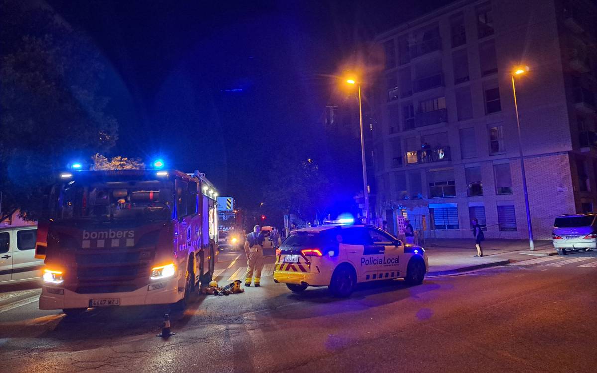 Falsa alarma de fuita de gas al carrer de la Sardana de Manresa