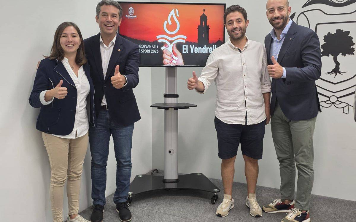 El Vendrell serà Ciutat Europea de l'Esport 2026 i rebrà el guardó al Parlament Europeu