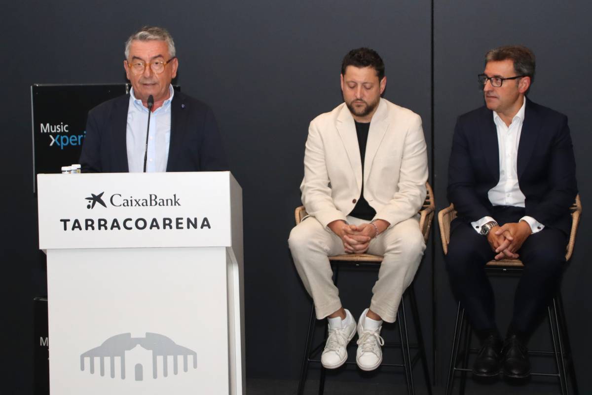 L'empresa gestora de la Tarraco Arena signa un acord de patrocini amb CaixaBank i canvien el nom de l'equipament