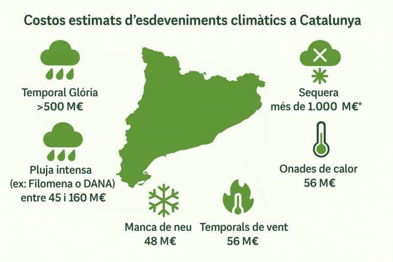 Costos estimats d’esdeveniments climàtics a Catalunya - Renovem-nos