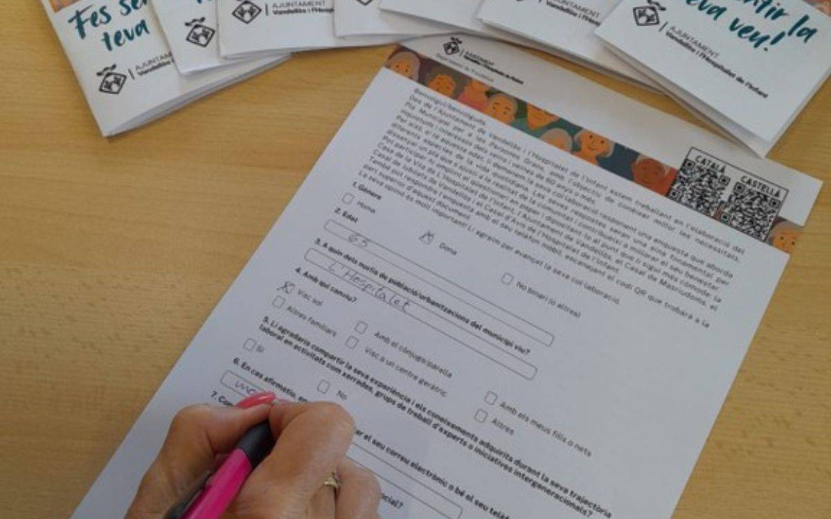 La consulta ciutadana per al Pla de la Gent Gran de Vandellòs i l'Hospitalet supera les 200 aportacions