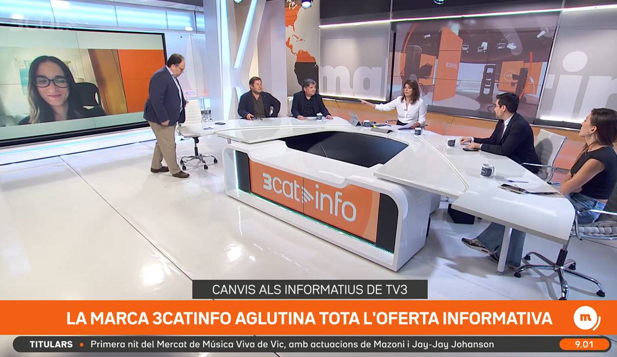 Per què els «Matins» no s'emeten des del nou plató del 3Cat?