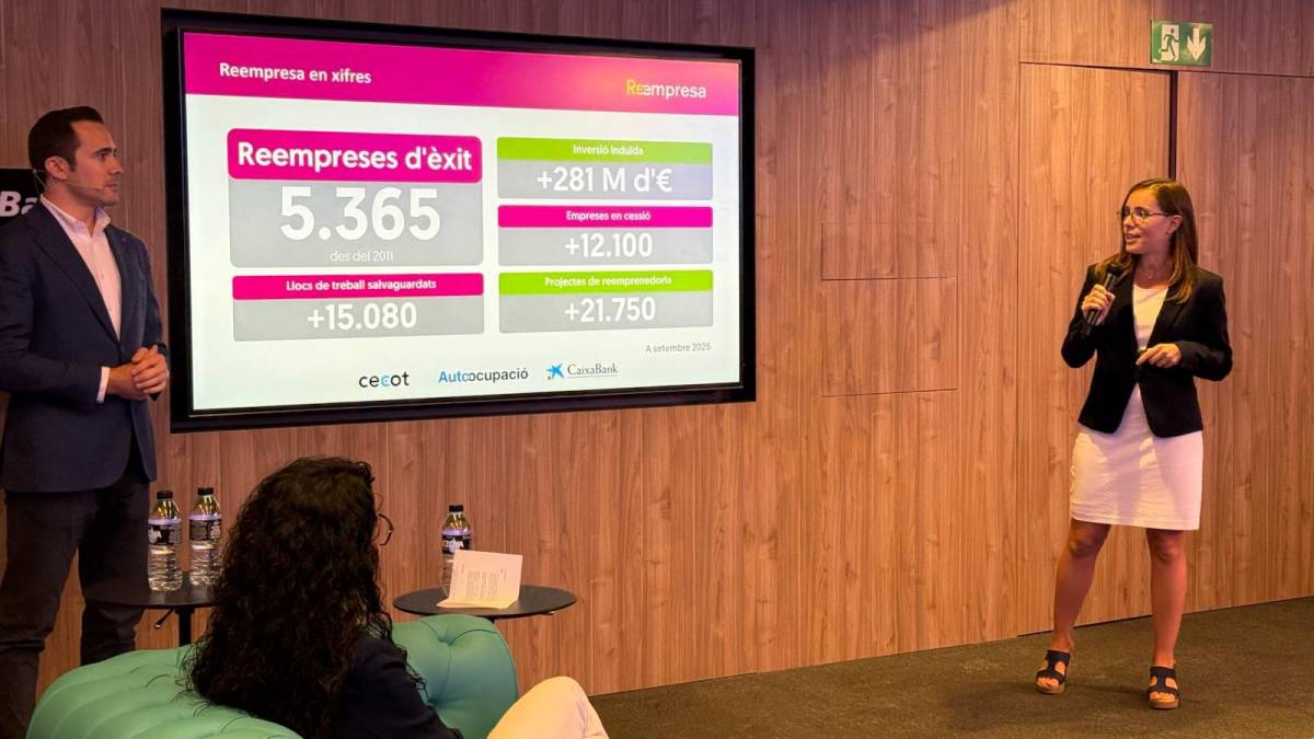 El 82% de les empreses catalanes continuen actives després del traspàs