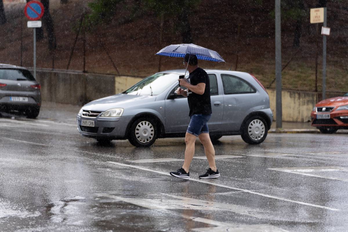 Pluja intensa i inici del canvi de temperatures a partir de diumenge a Sabadell 