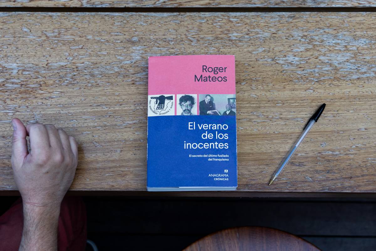 Roger Mateos, fotografiat aquesta setmana a la llibreria Finestres - Hugo Fernández Roger Mateos, fotografiat aquesta setmana a la llibreria Finestres
