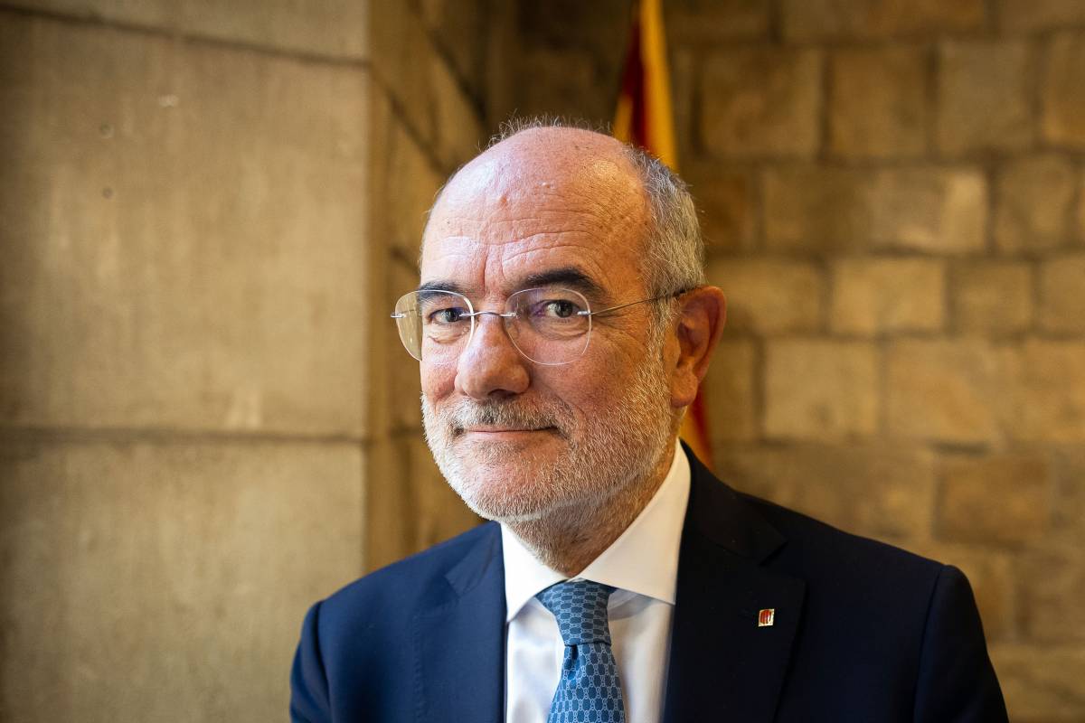 Jaume Duch, aquesta setmana al seu despatx - Hugo Fernández