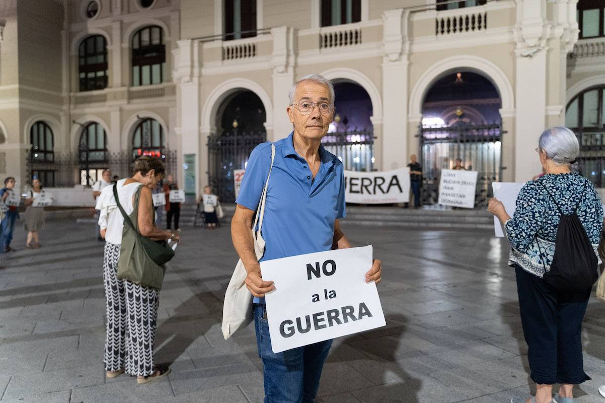 Feliu Madaula, a la Roda de la Pau - David Chao