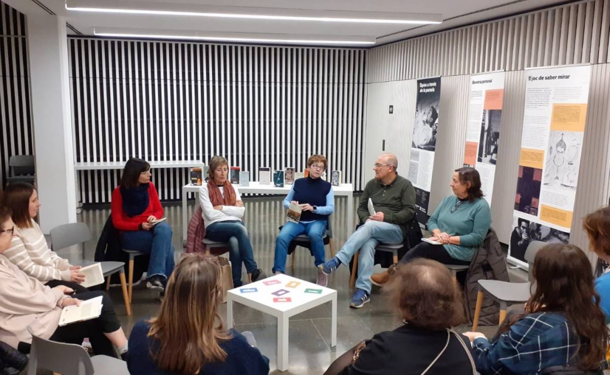 Un dels clubs de lectura el curs passat  - 