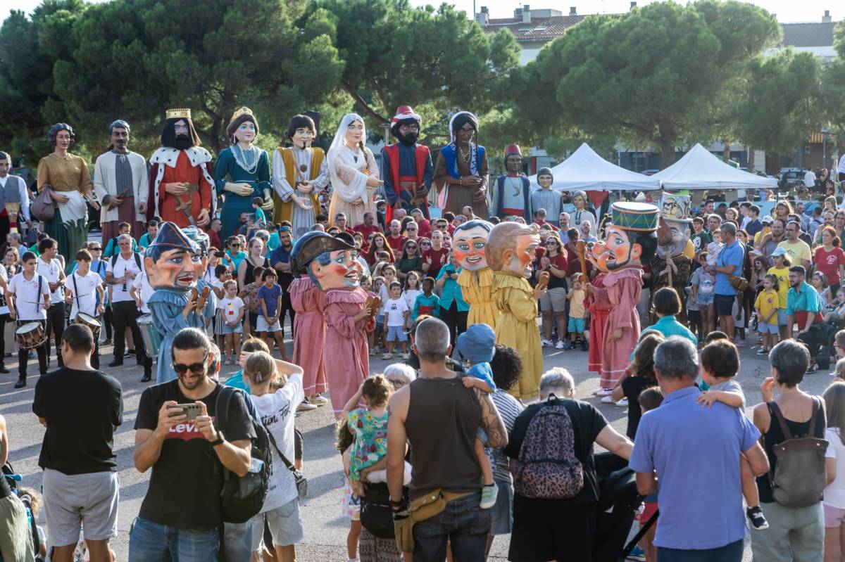Els Gegants celebren la Festa Major de Gràcia - JUANMA PELÁEZ
