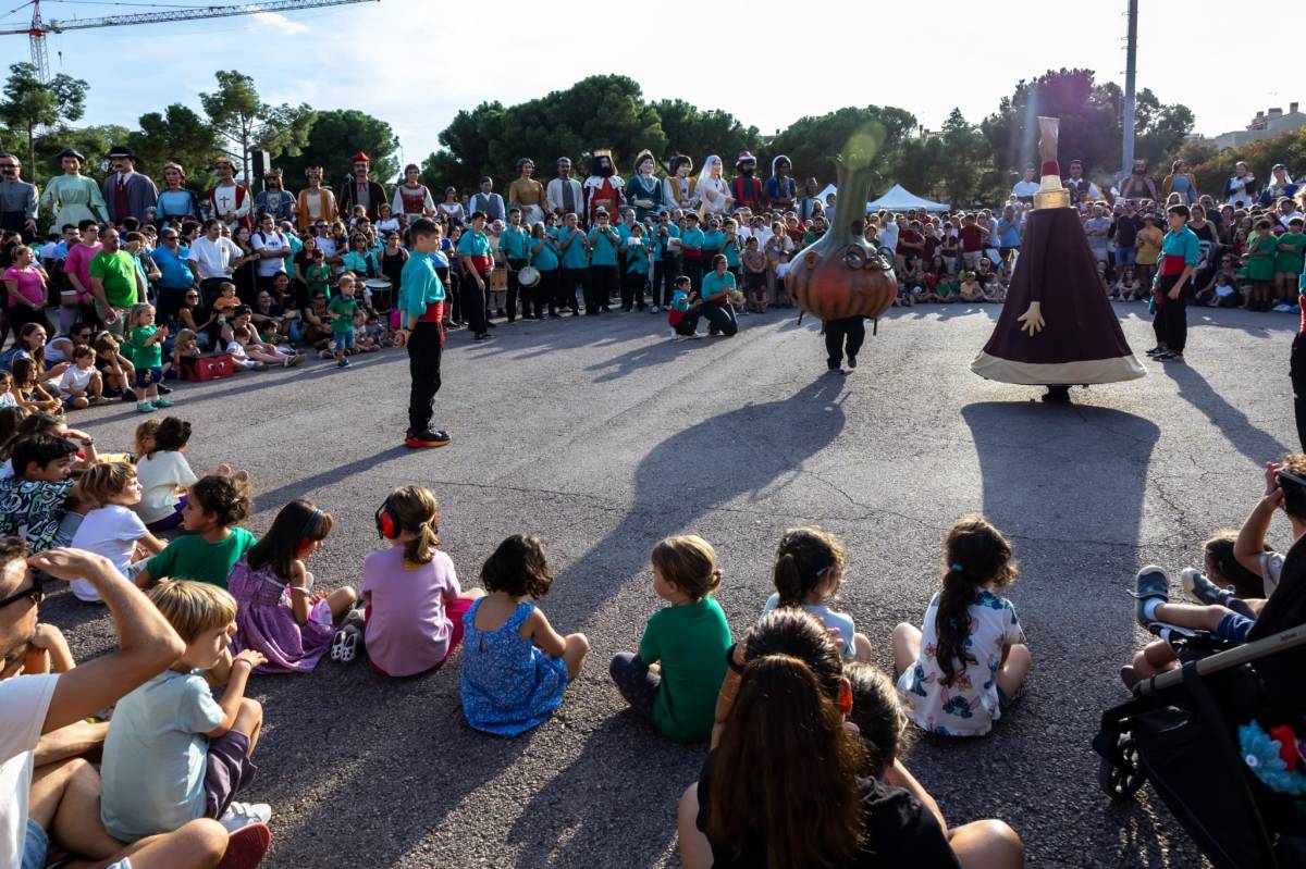 Els Gegants celebren la Festa Major de Gràcia - JUANMA PELÁEZ Els Gegants celebren la Festa Major de Gràcia
