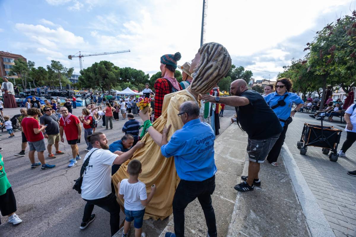 Els Gegants celebren la Festa Major de Gràcia - JUANMA PELÁEZ Els Gegants celebren la Festa Major de Gràcia