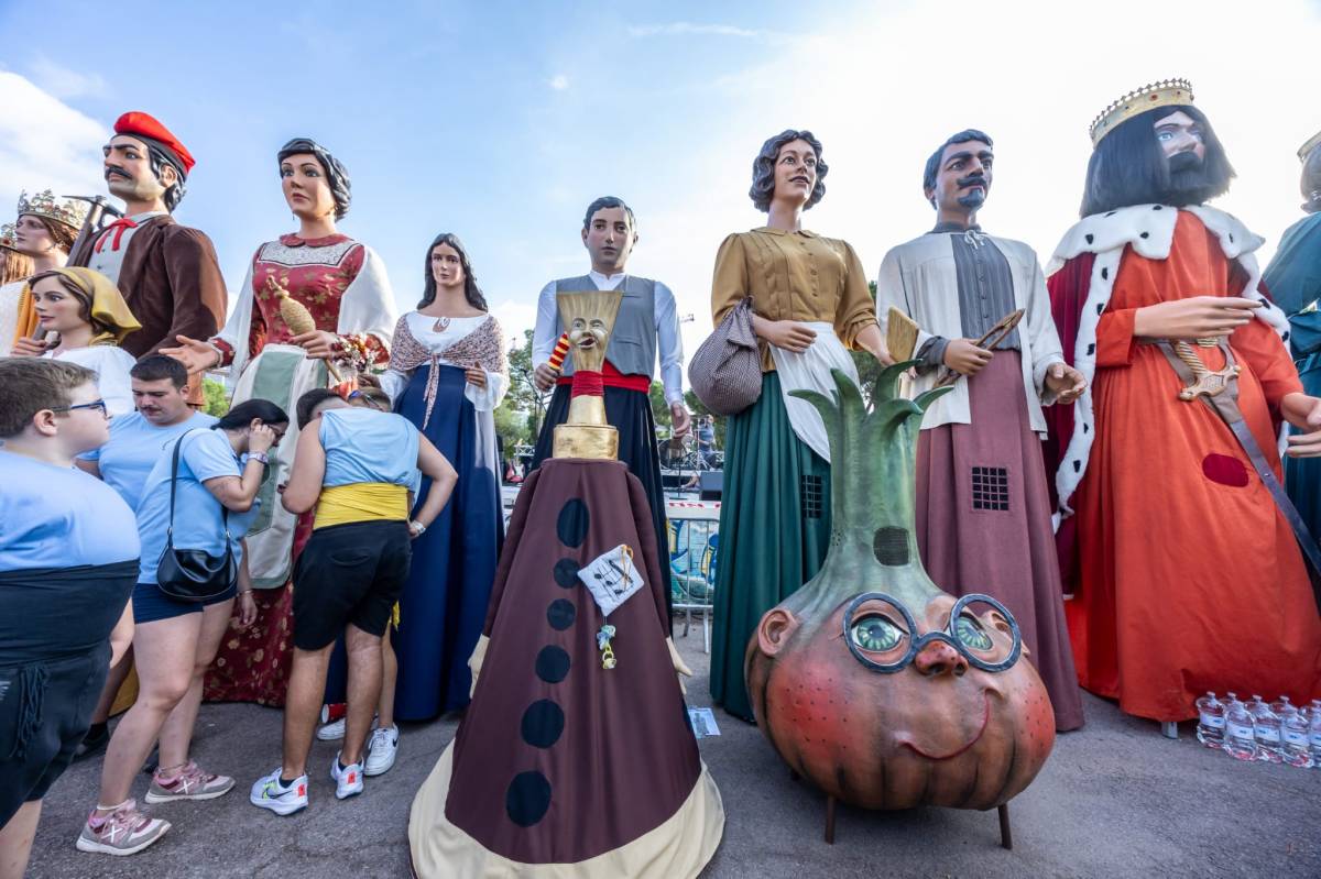 Els Gegants celebren la Festa Major de Gràcia - JUANMA PELÁEZ Els Gegants celebren la Festa Major de Gràcia
