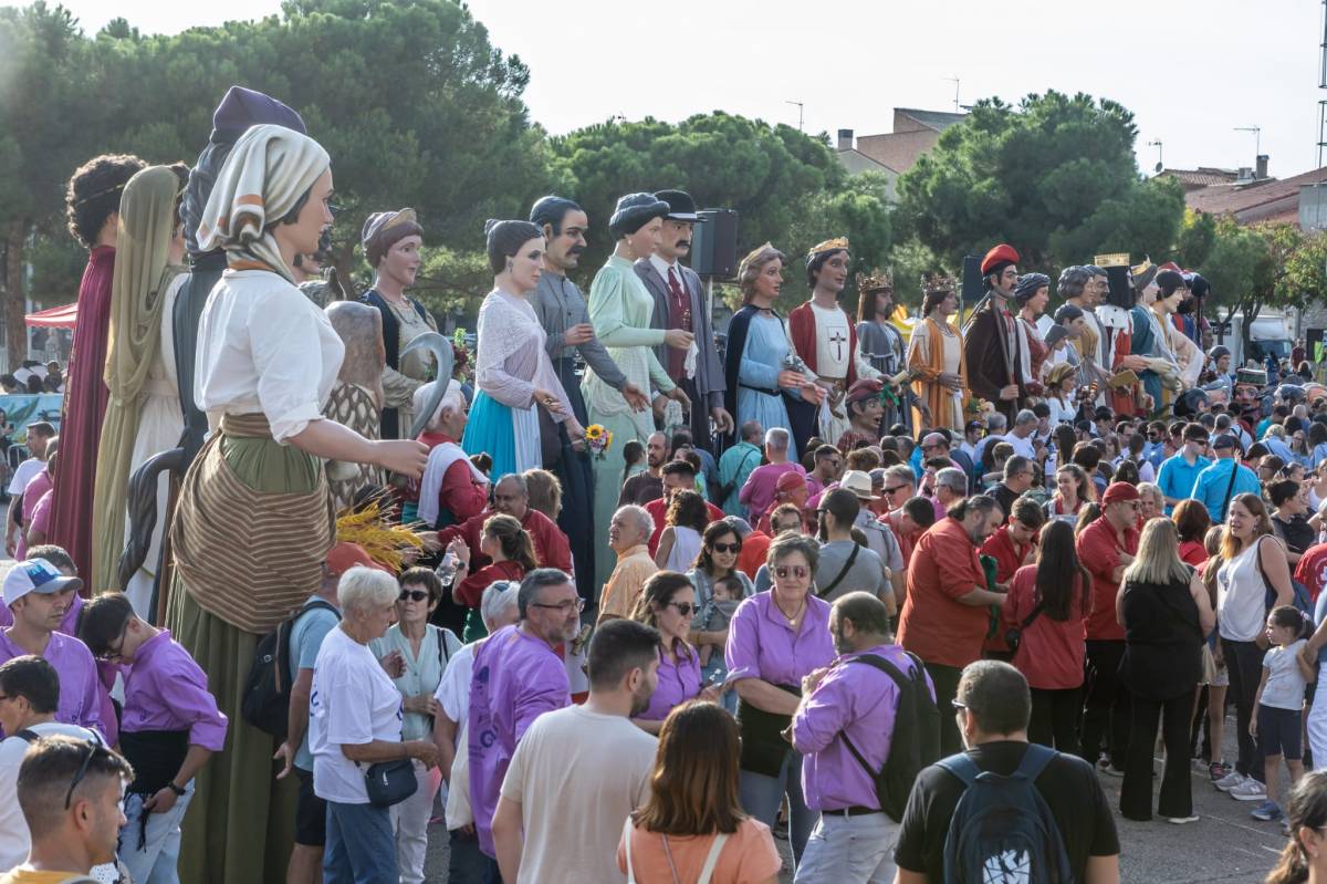 Els Gegants celebren la Festa Major de Gràcia - JUANMA PELÁEZ Els Gegants celebren la Festa Major de Gràcia