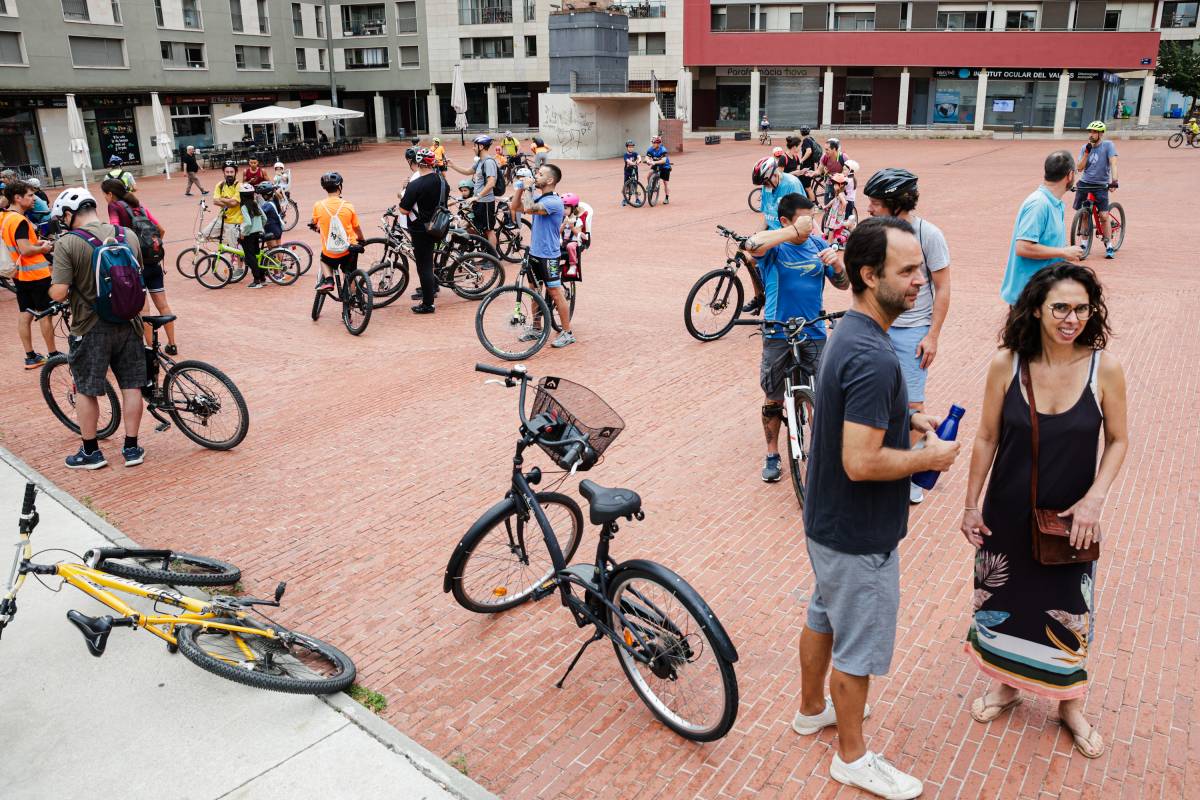 FOTOS | Bicicletes al carrer a Terrassa per la Setmana Europea de la Mobilitat
