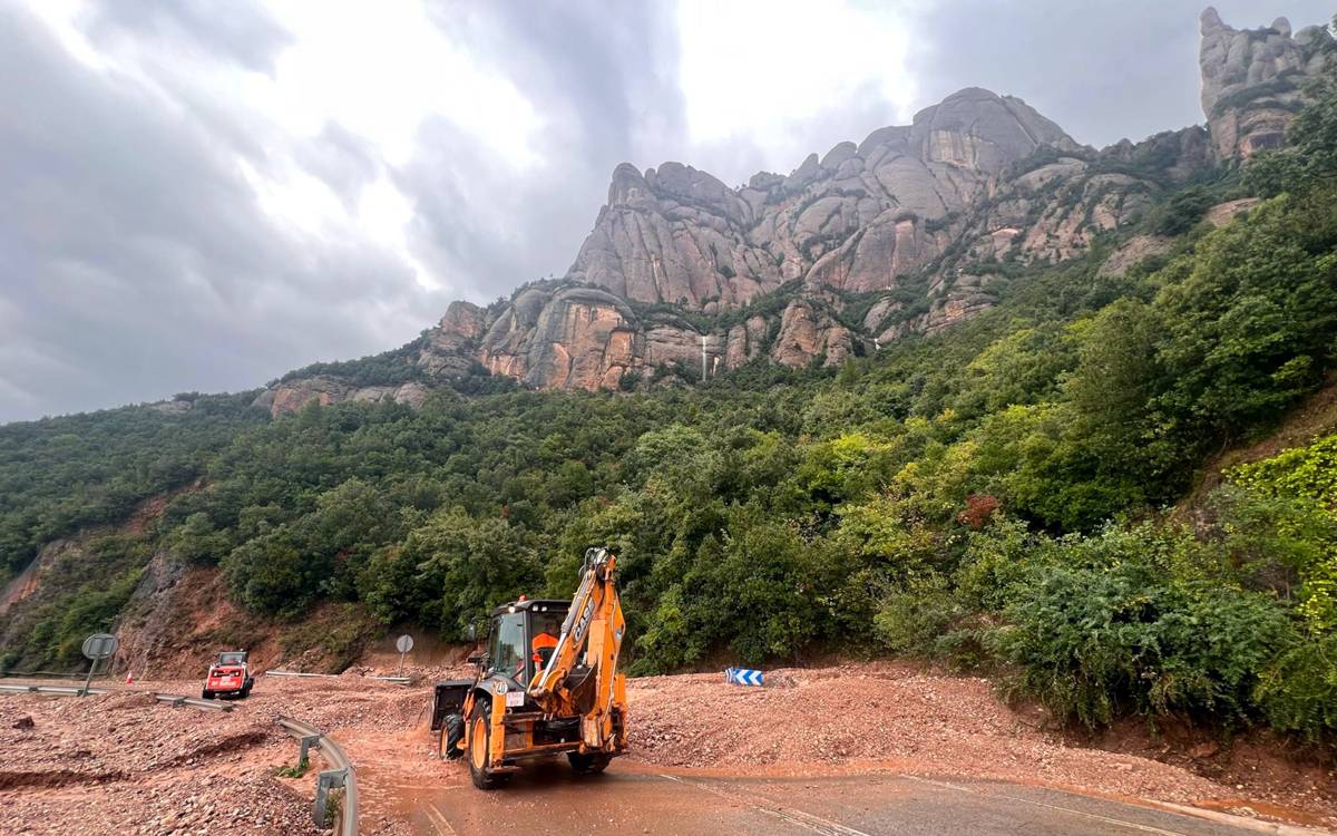 Les fortes tempestes deixen més de 100 litres a Montserrat