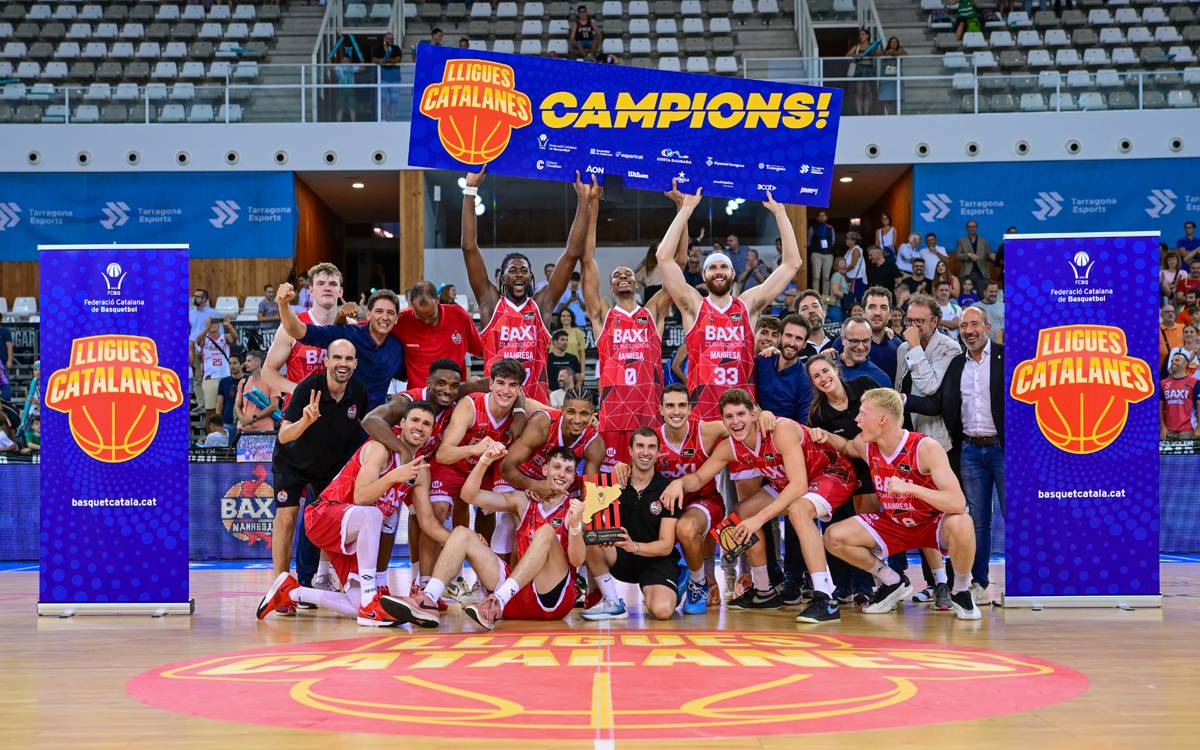 El Baxi Manresa aconsegueix la seva quarta Lliga Catalana (83-79)