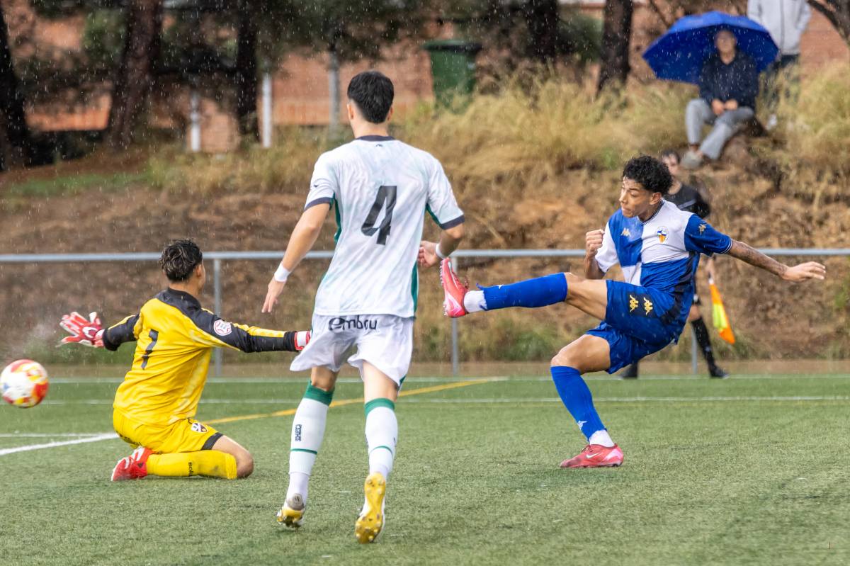 Primer triomf de la temporada per al juvenil del CE Sabadell