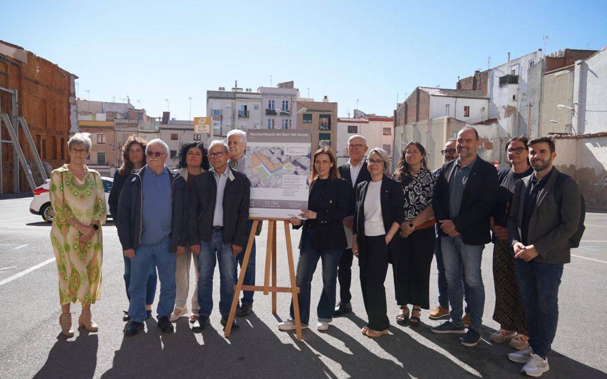 Pas definitiu per al projecte de regeneració urbana del barri del Carme de Reus
