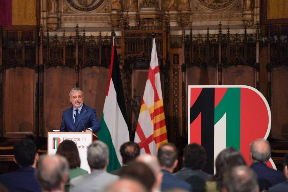 Barcelona aclareix què vol dir convertir diverses ciutats de Palestina en el Districte 11