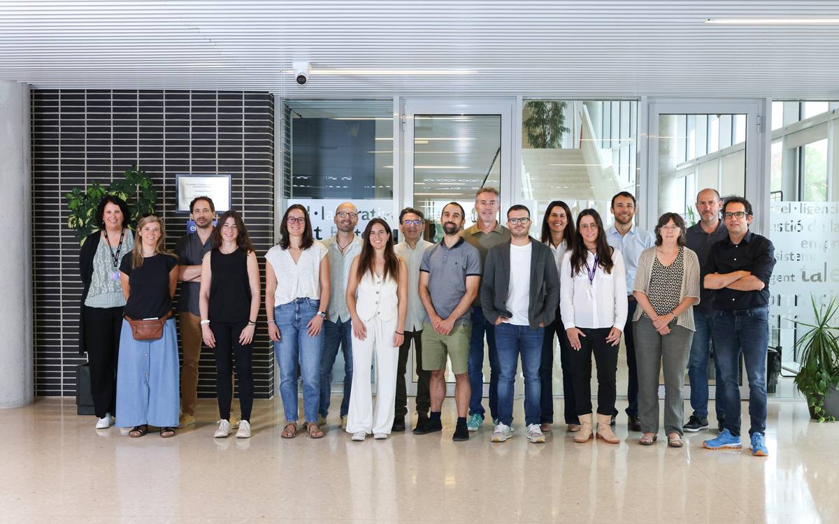 Representants de les entitats col·laboradores a la reunió de llançament del projecte Decideix a Eurecat - Eurecat