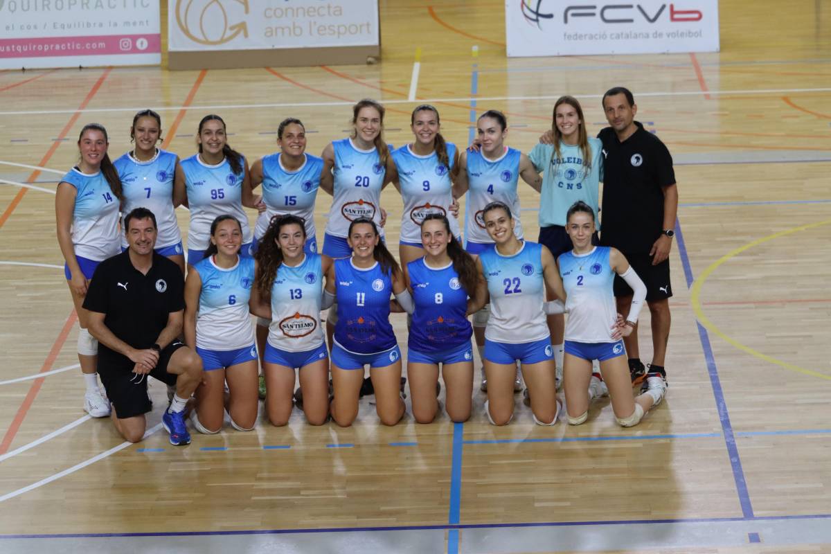 El sènior femení, durant la fase - CEDIDA