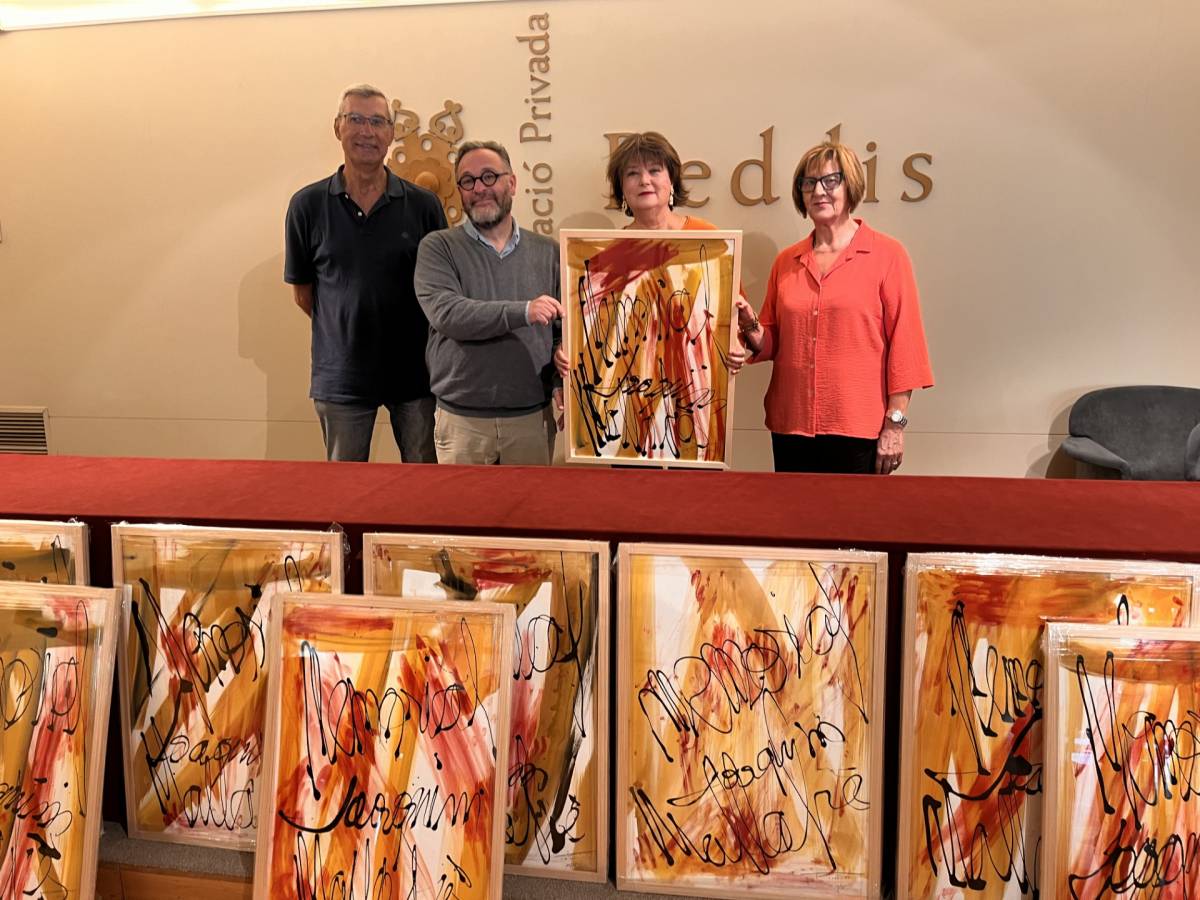 La Fundació Privada Reddis presenta l'obra de Teresa Felip per al Memorial Joaquim Mallafrè de Traducció