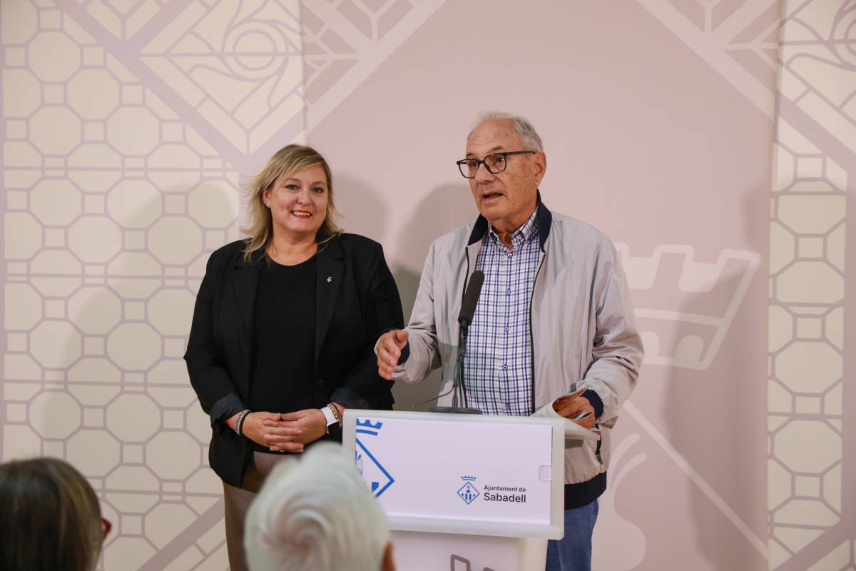 Martí Sala, membre del consell consultiu de les persones grans de sabadell 