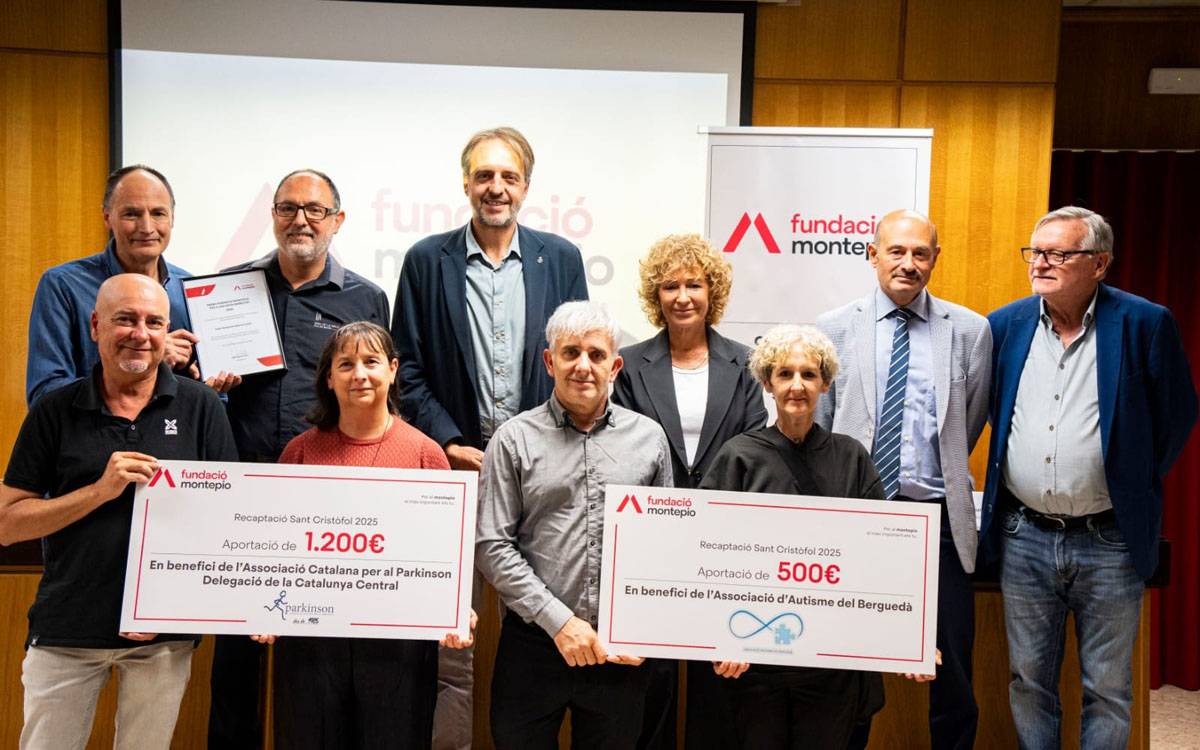 La Fundació Montepio premia la mobilitat sostenible i lliura les recaptacions solidàries de Sant Cristòfol