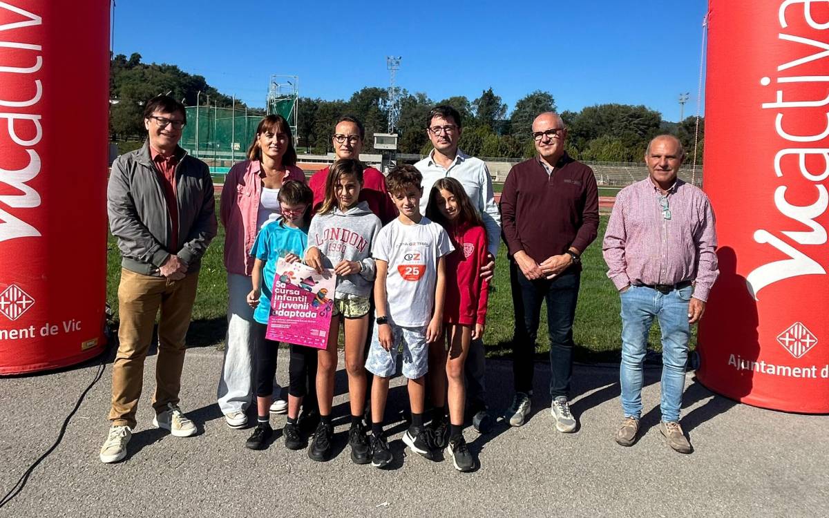 Arriba una nova edició de la Cursa infantil i juvenil adaptada de Vic