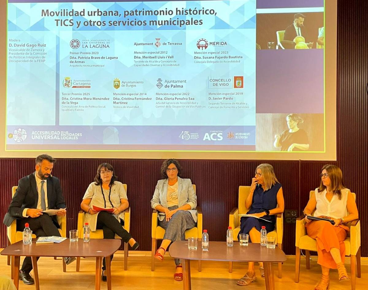 Terrassa participa a Córdoba en una trobada estatal sobre accessibilitat
