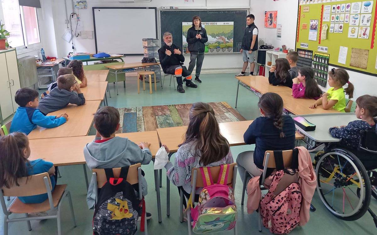 Ampans col·labora amb La mòbil va a l'escola per unir sostenibilitat i inclusió social al Bages