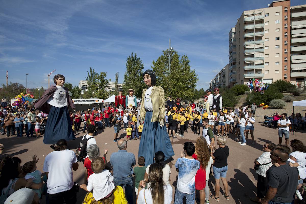 Can Llong, Can Feu i l’Eixample, de festa major