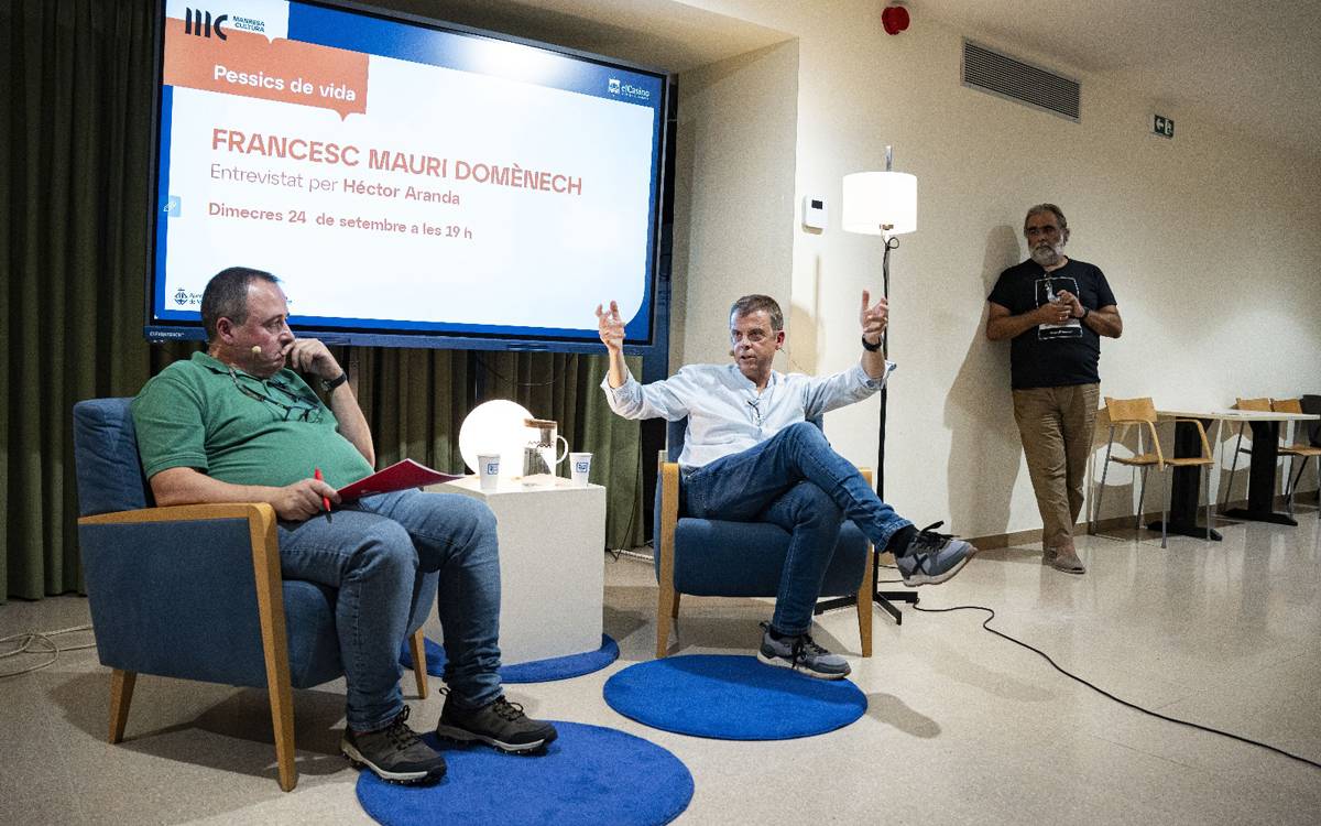 Francesc Mauri entrevistat per Héctor Aranda al cicle Pessics de Vida - Periodistes