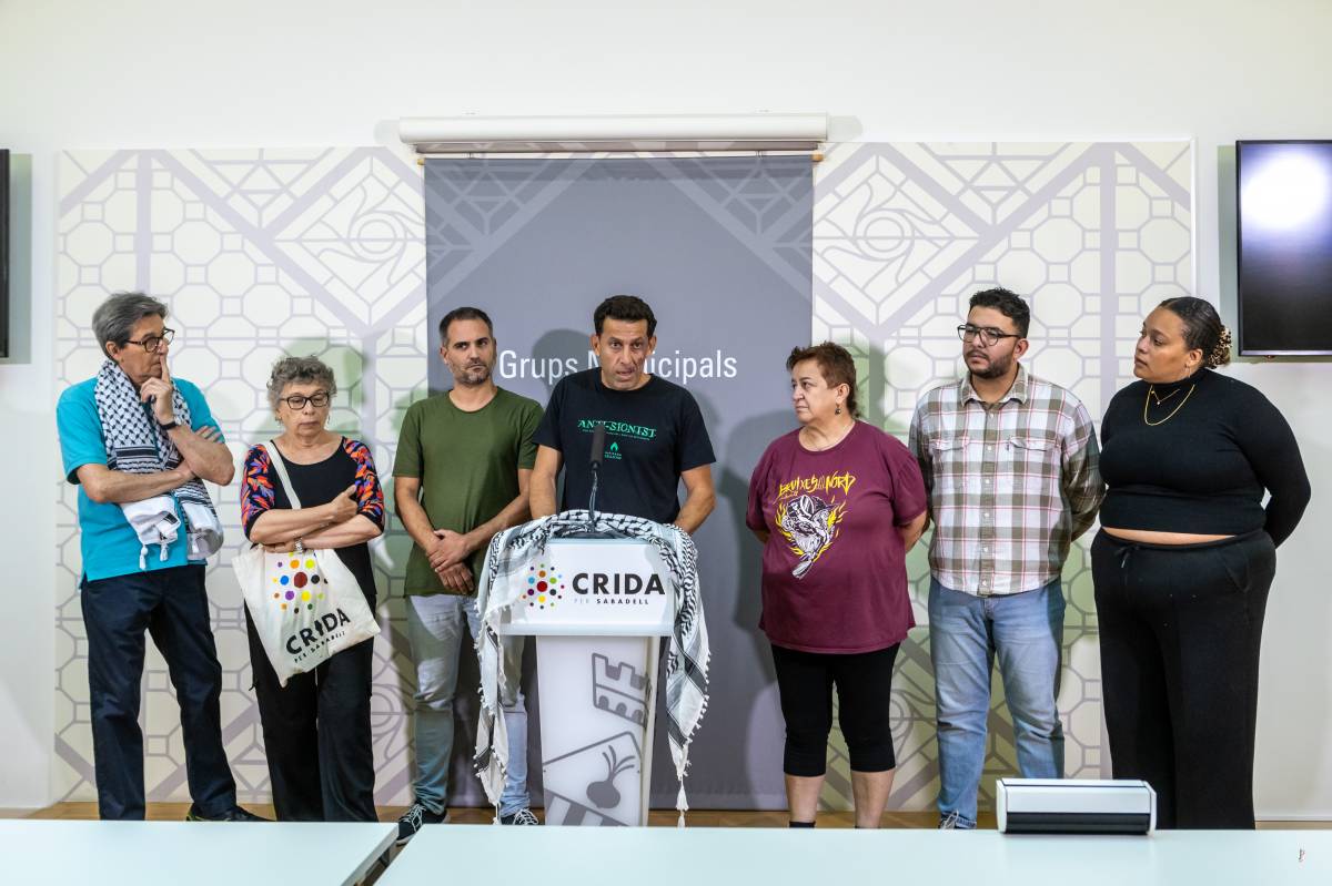 La Crida per Sabadell reclama trencar tots els lligams amb Israel