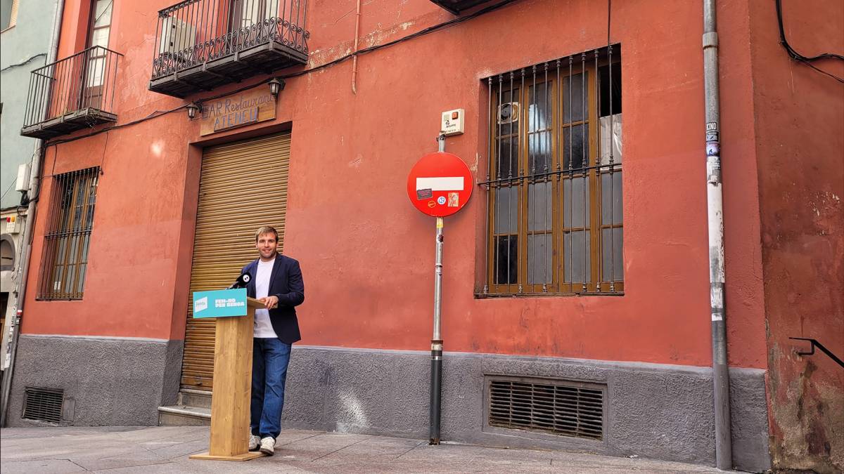 Junts per Berga proposa un programa de subvencions per a la rehabilitació de façanes