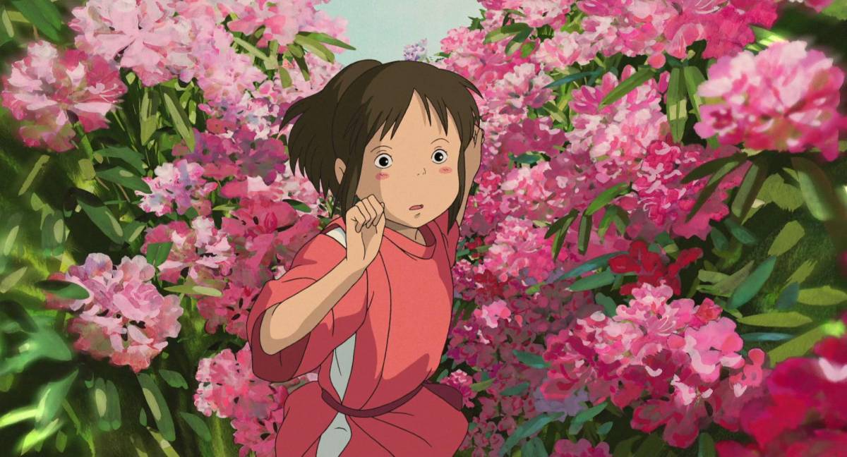 Chihiro, en un moment de la pel·lícula - Studio Ghibli Chihiro, en un moment de la pel·lícula