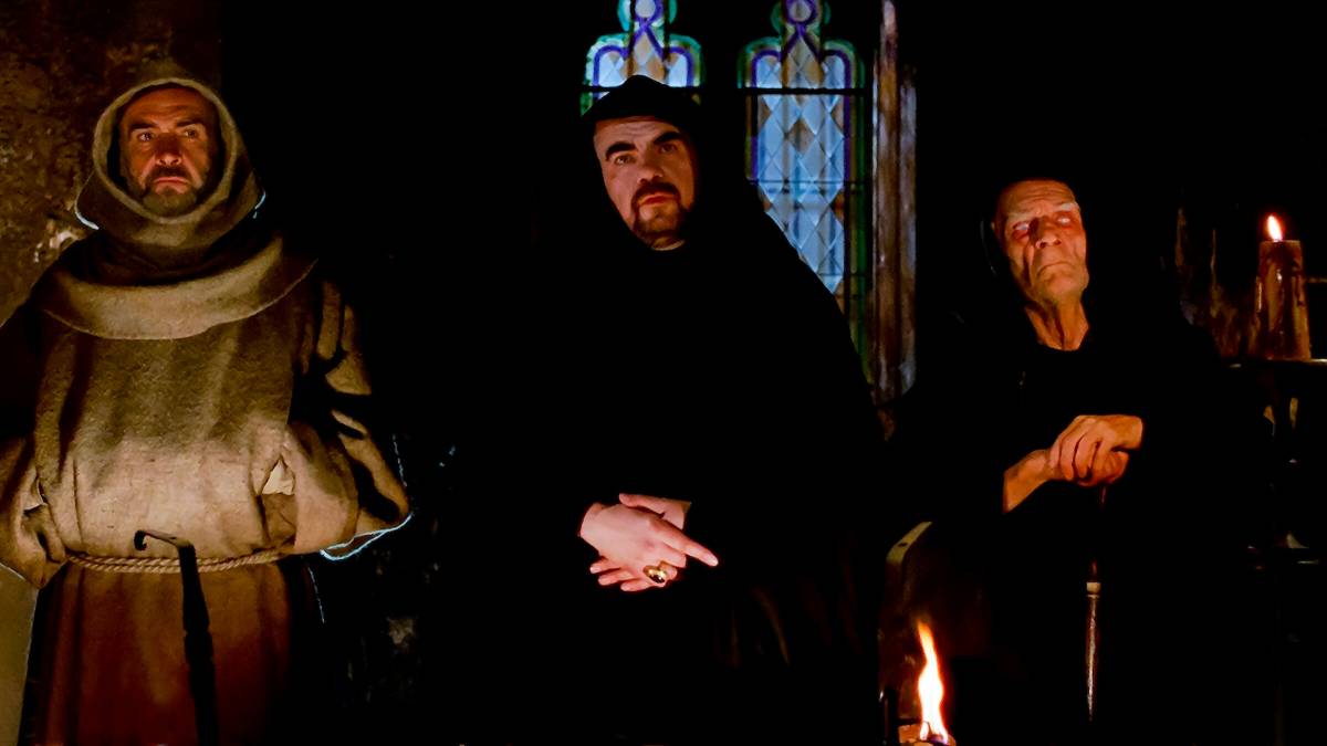 Sean Connery, a l`esquerra, protagonista d`El Nom De La Rosa - Constantin Film Sean Connery, a l`esquerra, protagonista d`El Nom De La Rosa