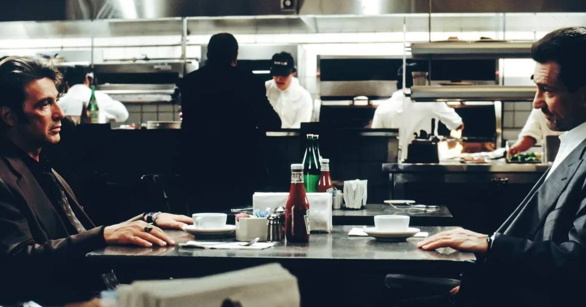 Pacino i De Niro, a Heat - Warner Bros Pacino i De Niro, a Heat