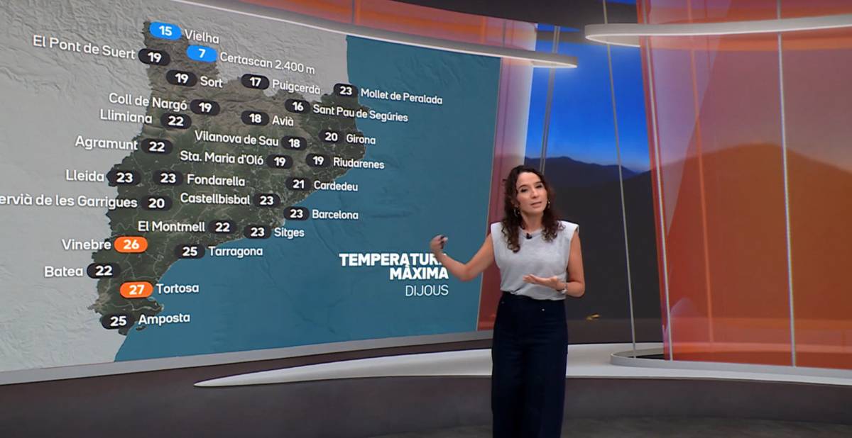 Estrenats finalment els canvis als mapes del temps del 3Cat: «Així sí!»