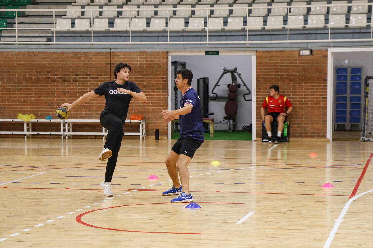 Jugadors de l'OAR Special, en un entrenament - Victor Castillo