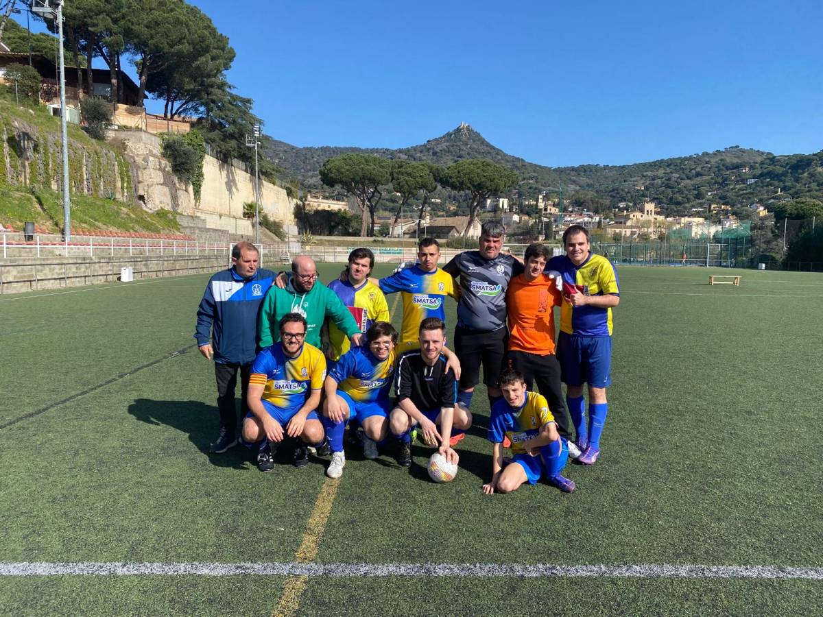 Els jugadors del Taina, després d'un partit - CEDIDA