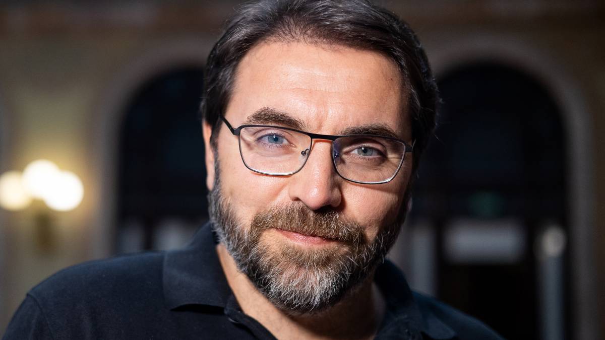 Ferran Pedret, fotografiat al Parlament de Catalunya - Hugo Fernández