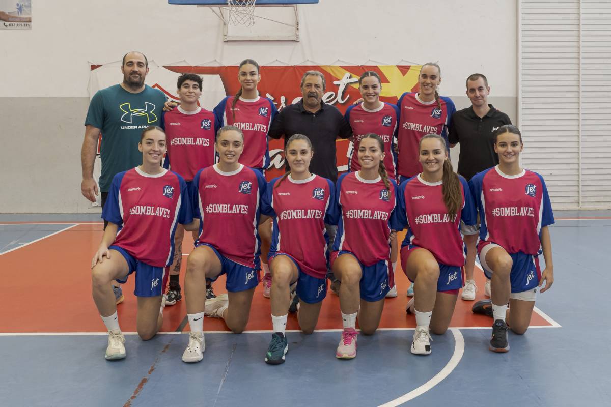 Plantilla del primer equip de l`Odontomed JET